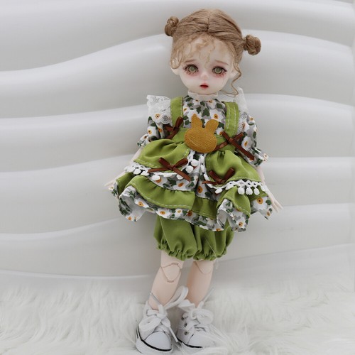 1/6 BJD bambola ragazza SD palla articolata trucco occhi viso set completo (le teste possono aprirsi) - Foto 2 di 10