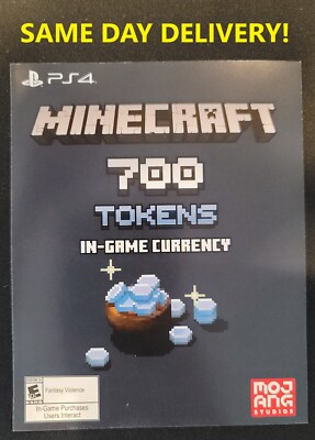 Minecraft 700 Tokens PS4 PS5