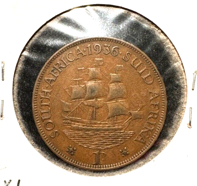 South Africa 1936 penny KM 14.3 XF eBay