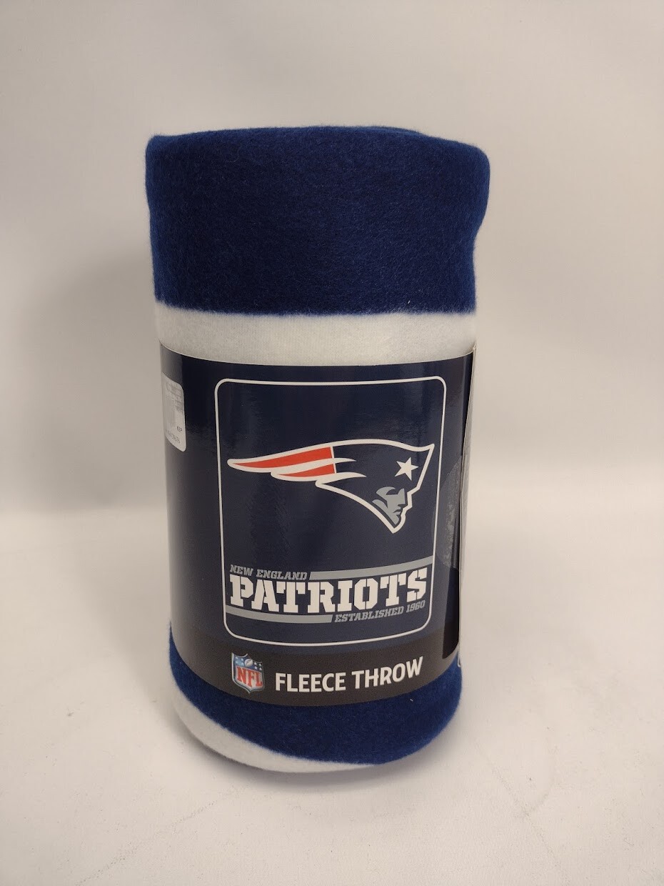 New England Patriots Blanket - Bed Throw - Fleece Blanket - PICK YOUR STYLE  NFL