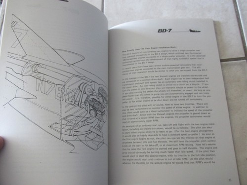 BD-7 Aircraft Information Package DIY Specs Booklet - Picture 6 of 7