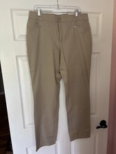 Cato Tan Stretchy Pants Size 14
