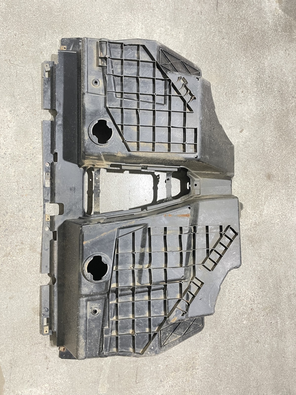 Main Floor Assembly, Gloss Black - 2016 Polaris RZR XP Turbo  