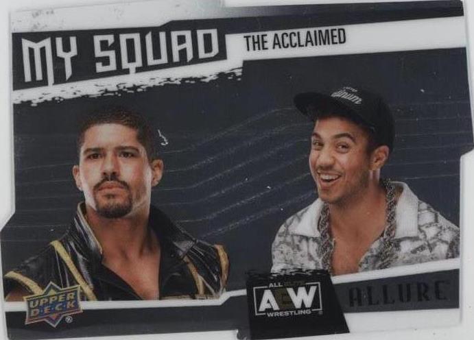 2022 Upper Deck Allure AEW - Anthony Bowens Max Caster The Acclaimed #MC-14 - 1 of 1