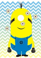 Pin The Eye on the Minion Game - 15 Players A3 size