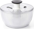 OXO Good Grips Salad Spinner Colander Bowl Mix Store 32480 Large 6.22 Qt Clear