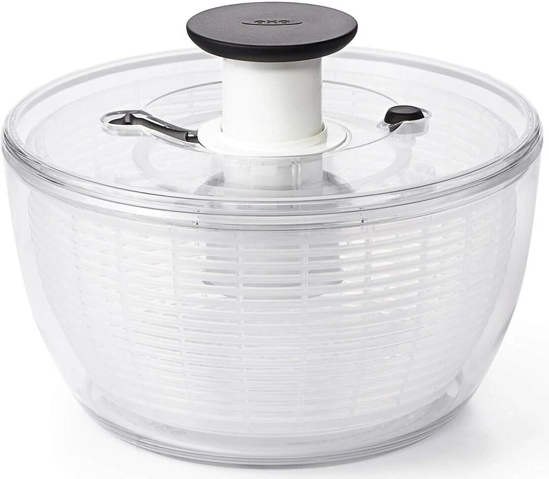OXO Good Grips Salad Spinner Colander Bowl Mix Store 32480 Large 6.22 Qt Clear
Opens in a new window