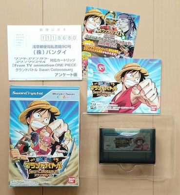 One Piece Grand Battle Swan Cososseum With Box For Wonderswan From Japan Ebay