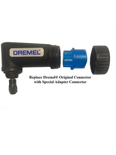 Dremel® Accessory: Adapter for the Right Angle Attachment on Dremel® Flex Shaft - Picture 4 of 17