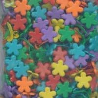 Tropical Funky Mini Flower Brads Mix 7mm More in my Store