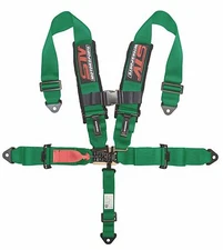 GREEN Performance 5 Point Shoulder Harness Racing Seat Belts 1 set