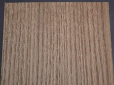 Fumed Oak Raw Wood Veneer Sheet 6 x 44 inches 1/42nd thick             F7627-46