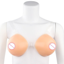 wholesale Round Silicone Breast Form Dressers Drag Queen Straps 300-1600g/pair