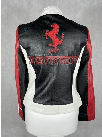 ジャケット・アウター archive vintage leather jacket red y2k