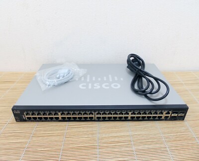 Cisco SG350X-48-K9 48x 10/100/1000 ports 4x10G ports Managed Switch