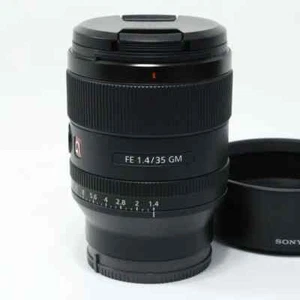 Near Mint Sony SEL35F14GM FE 35mm F/1.4 GM Wide Angle Lens For E-Mount #S004