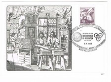Austria MiNr. 1102 Klagenfurt 8.4.1961 Stempel specjalny Druk książki w Karyntii