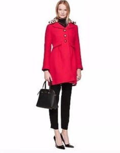 kate spade leopard coat