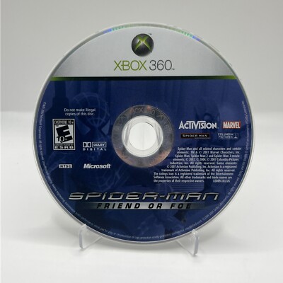 Spider-Man: Friend or Foe (Xbox 360, 2007) Disc Only Tested Working