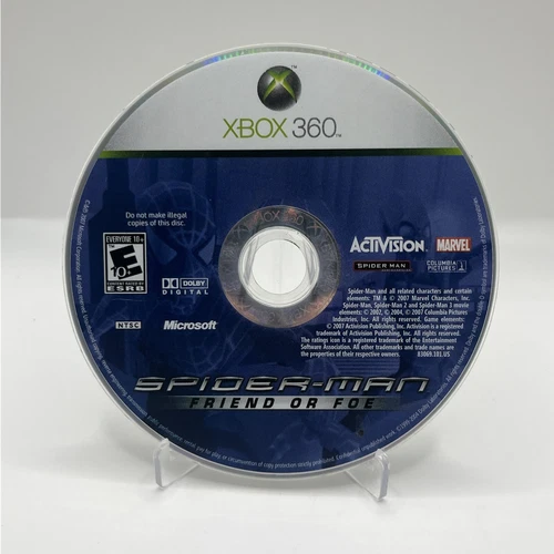 Spider-Man: Friend or Foe (Xbox 360, 2007) Disc Only Tested Working