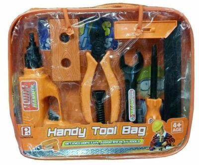 WERKZEUGSATZ SPIELSET MIT TRAGETASCHE HANDLICHES SPIELSET SPASSWERKZEUGE KINDER KINDERSPIELZEUG