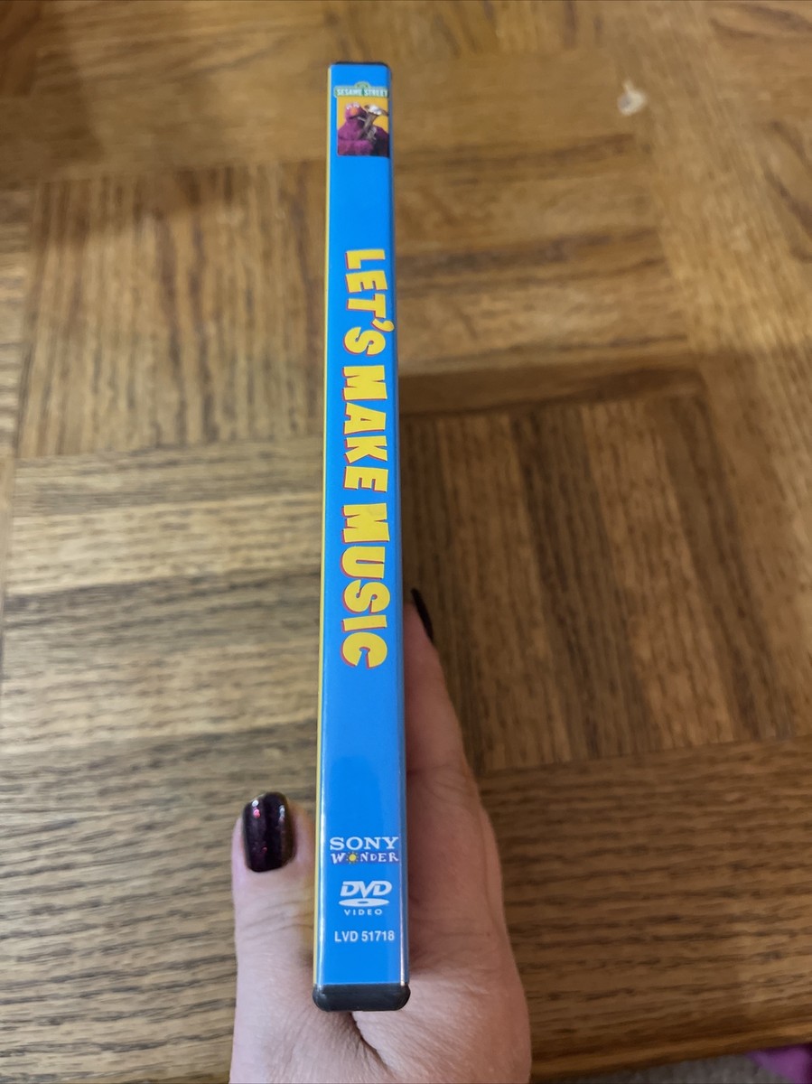 Sesame Street Let's Make Music DVD 74645171890| eBay