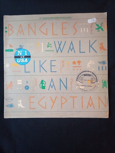 Bangles – Walk Like An Egyptian 12" MX VG/VG