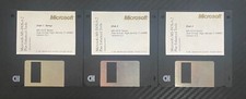 Microsoft MS-DOS - 6.2 Enhanced Tools operating system 3.5" Floppy - Used