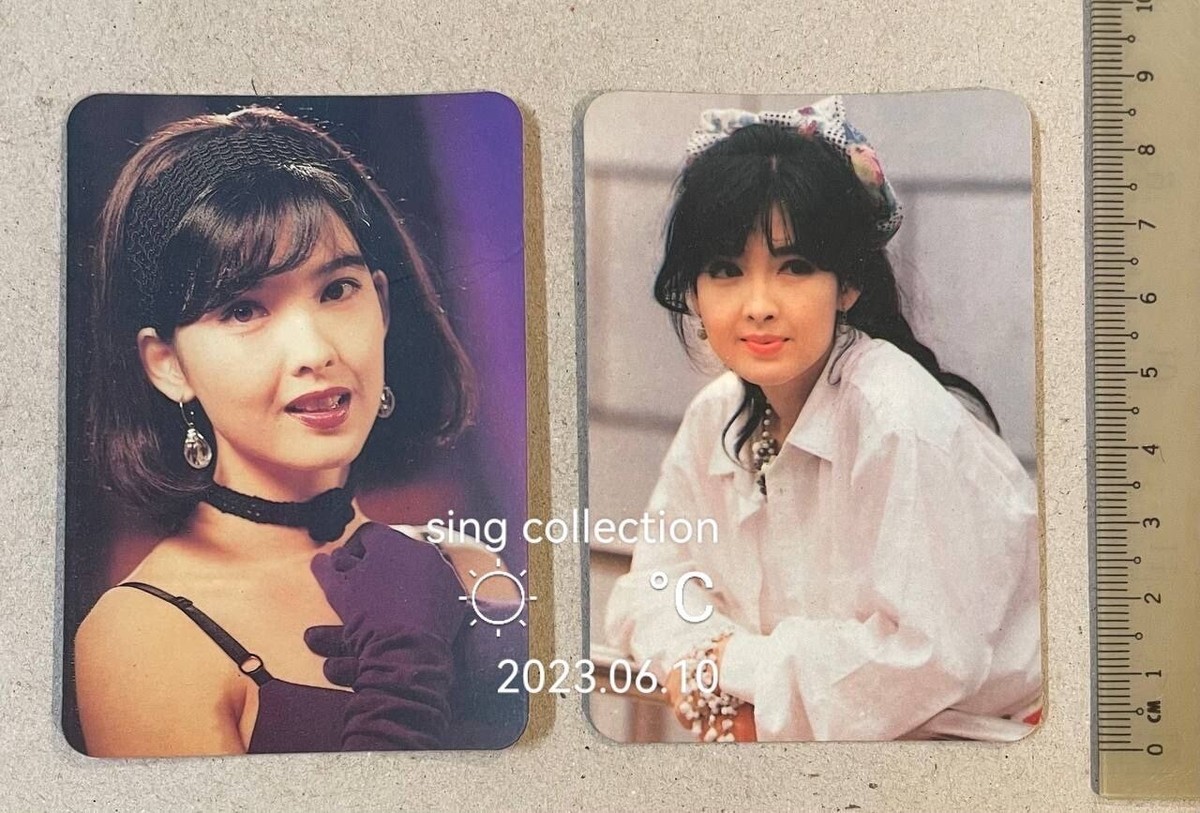周慧敏 Hong Kong singer actress Vivian Chow Wai Man picture card