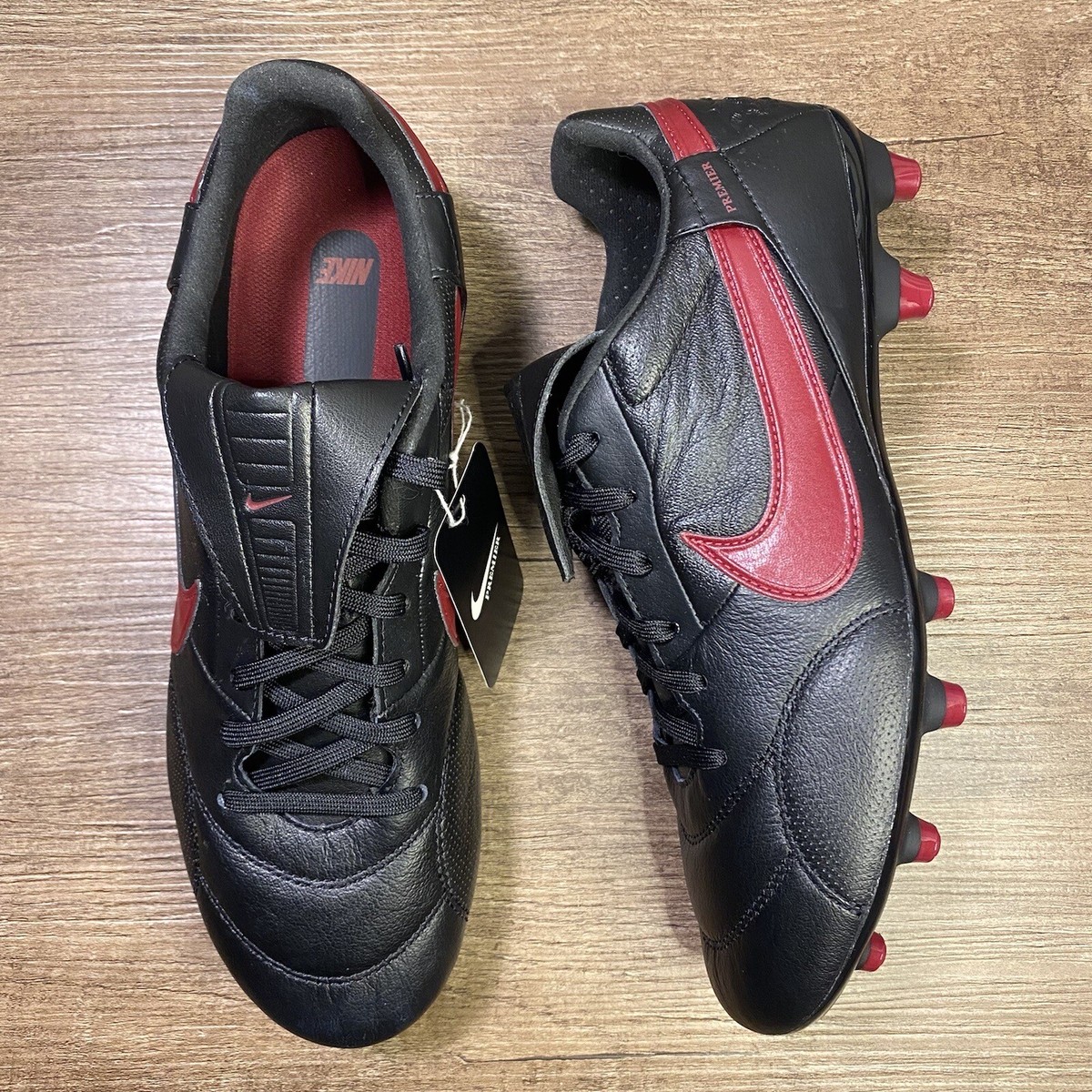 Nike Premier 3 FG 'Black Team Red' Men's Size 7/Wmn's Sz 8.5