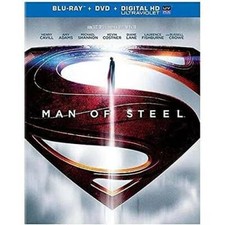 Man of Steel Bluray - Blu-ray By Henry Cavill - GOOD