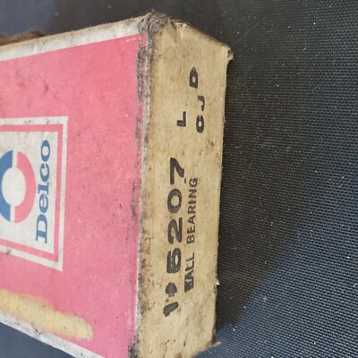 Delco NDH A 5207 Angular Contact Double Row Radial Ball Bearing | eBay ...