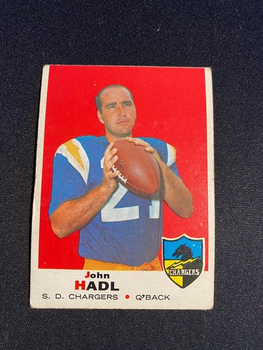 John Hadl #171 1969 Topps card
