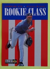 Jermaine Dye 1996 Collectors Choice Rookie Class Baseball Card #437 - Braves. rookie card picture