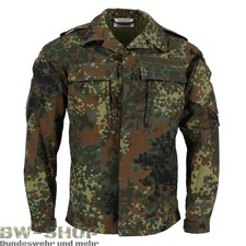 ORIGINAL BUNDESWEHR LEO K&Ouml;HLER FELDBLUSE 2.0 FLECKTARN BW KAMPFJACKE OUTDOOR