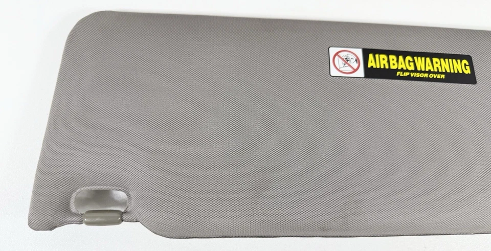 2006-2014 Honda Ridgeline Sun Visors Set Driver & Passenger Gray Cloth OEM - Image 4 of 4