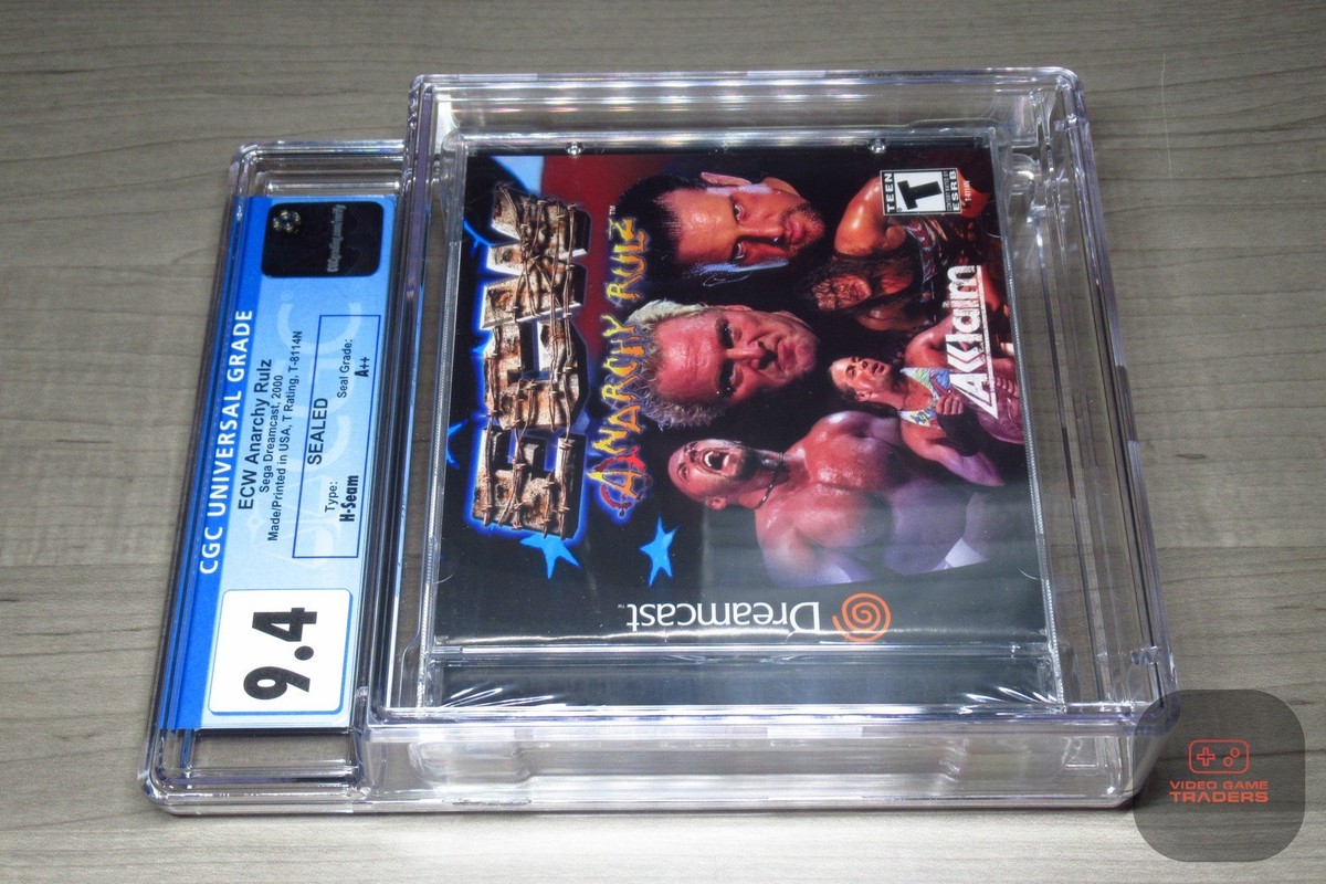 【R-RATED COLLECTION 1.2.3】ANARCHY ECW: Anarchy Rulz (Sega Dreamcast, 2000) for sale online | eBay