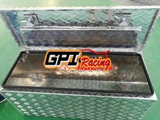 36"x16"x18" Aluminum Truck Underbody Tool Box Trailer RV Tool Storage Under Bed