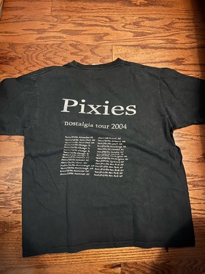 Pixies 2004 Tour T-Shirt Vintage Band Tee Size L Black | eBay