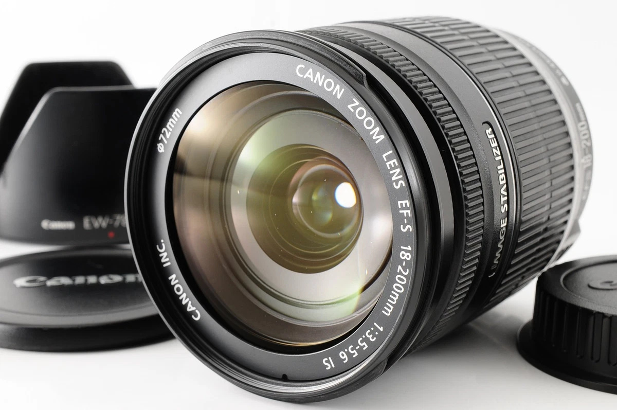 Canon EF-S 18-200mm Focal Camera Lenses for sale | eBay