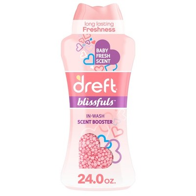 Blissfuls InWash Laundry Scent Booster Beads, Baby Fresh Scent, 24 oz