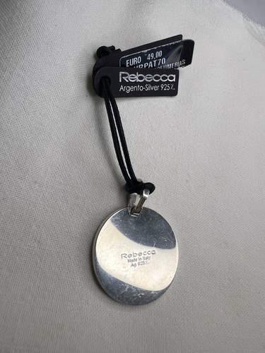 PENDENTE CIONDOLO ARGENTO 925 lettera T 23mm REBECCA listino 49,00 GIOIELLO - Foto 2 di 2