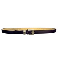 Gorgeous 90s Preppy Dressy Purple Belt Brushed Nickel Buckle Women 33"-37"