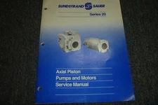 Sundstrand Sauer Series 20 20-27 Transmission Piston Motors Service Manual xz