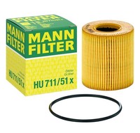 Mann ÖLfilter + ÖLablassschraube Ford Kuga II HU 711/51 X,44442