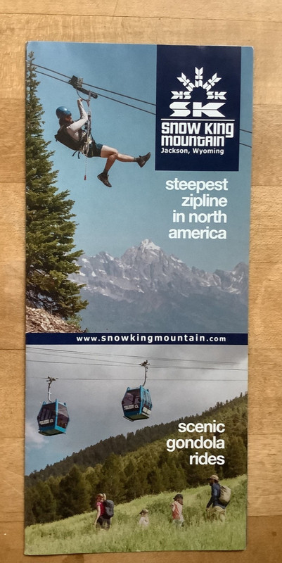 2023/24 Snow King Mountain Wyoming Summer Fun Brochure