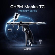 Gaahleri GHPM-Mobius TG 0,5mm Trigger Airbrush L&uuml;fter rund Premium RM24 Raupe