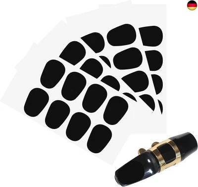 PINSHENG 32 Stück Bissgummi Klarinette, Saxophon Mundstück Patches Mundstückkissen Bi