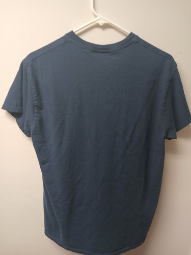 Thrasher Revista Graphic T-Shirt Navy Blue Medium 100% Cotton Skateboarding Mens - Picture 4 of 4