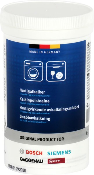 Bosch Siemens 00312329 Entkalker, Schnellentkalker FüR Wasch- Und SpüLmaschinen-image